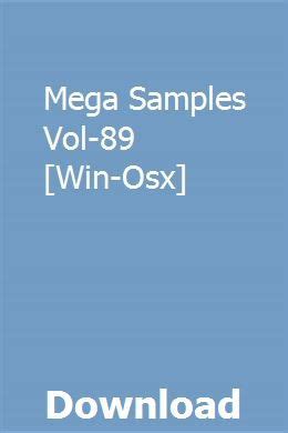 Download MEGA SAMPLES VOL.